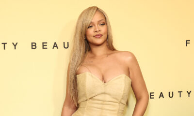 Rihanna at Fenty envent